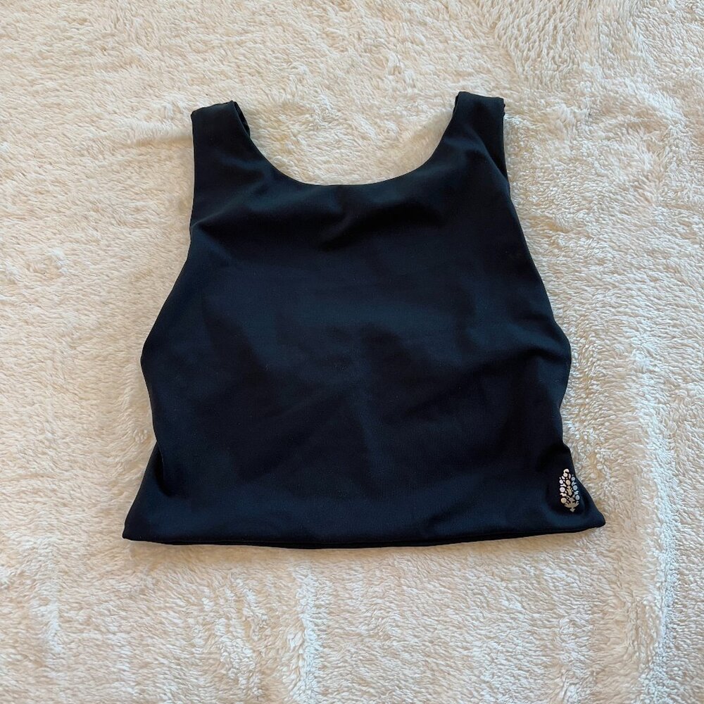 Free People Be Right Back Crop Tank SZ Small